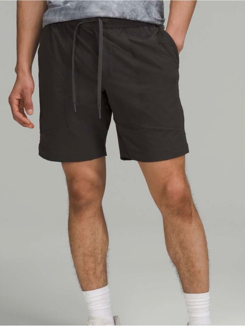 Men's Lululemon Black Bowline 5” Shorts